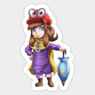 Super Hat Girl Odyssey Sticker